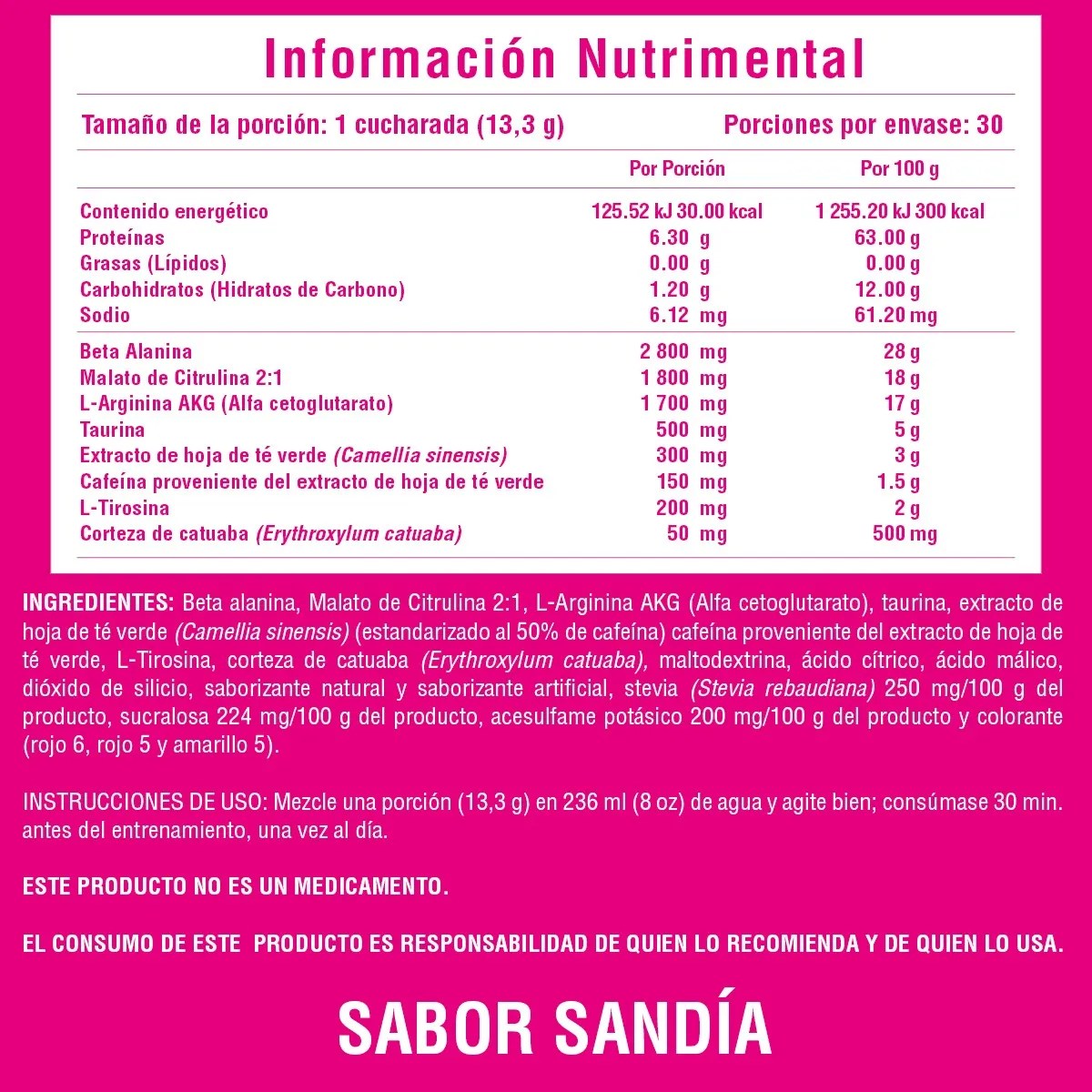 Pre Entreno Cbum Essential Pwo Raw Nutrition 30 Servicios Sabor Orange