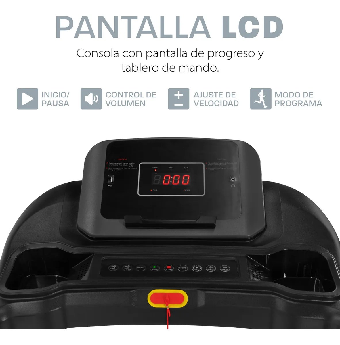 Caminadora eléctrica Altera X80ALT 110V color negro