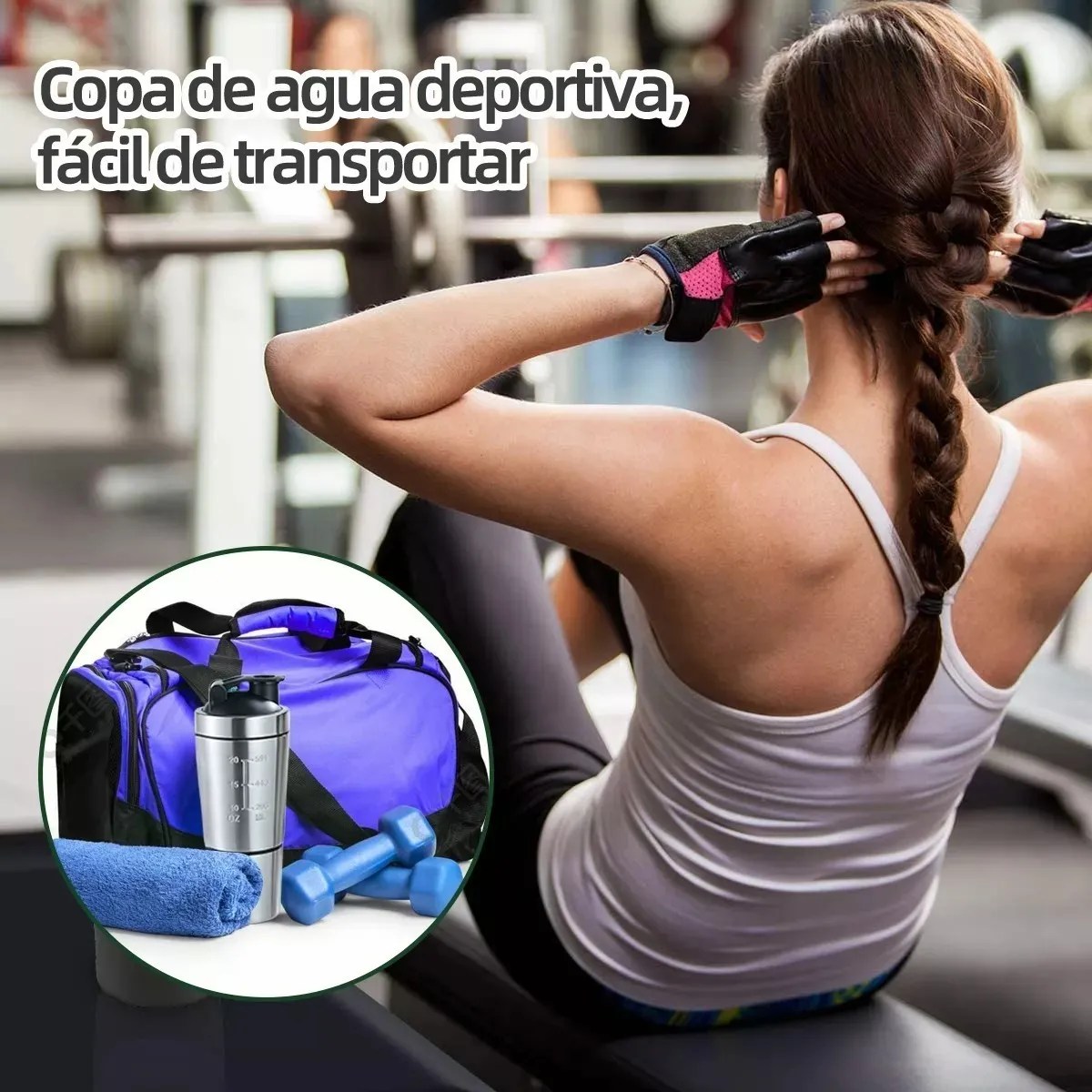 Shaker Proteina Vaso Shaker Acero Inoxidable Shaker Gym