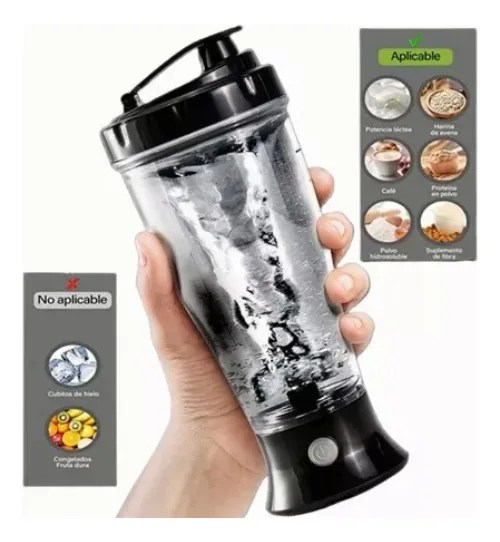 Vaso Mezclador Eléctrico De Proteínas Para Gimnasio