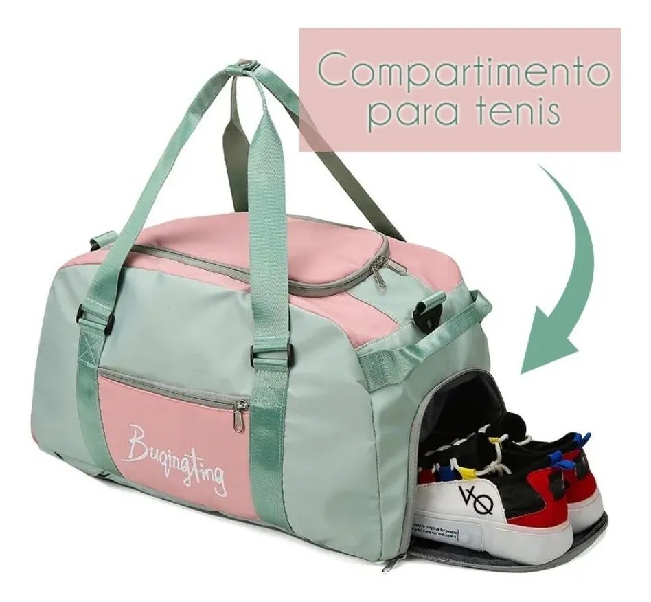 Maleta Deportiva Gym 333 Gyk Color Rosa