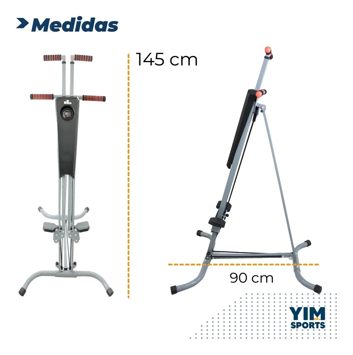 Elíptica Trepadora Escaladora Vertical Plegable Profesional