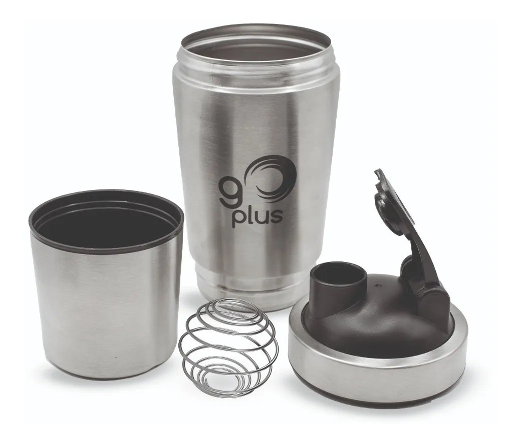 Vaso Mezclador De Proteína Iron Shaker Premium Go Plus 750ml