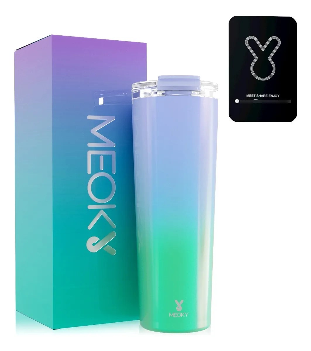 Meoky Vaso Térmico Inoxidable Café De Taza Con Frí 24 Oz