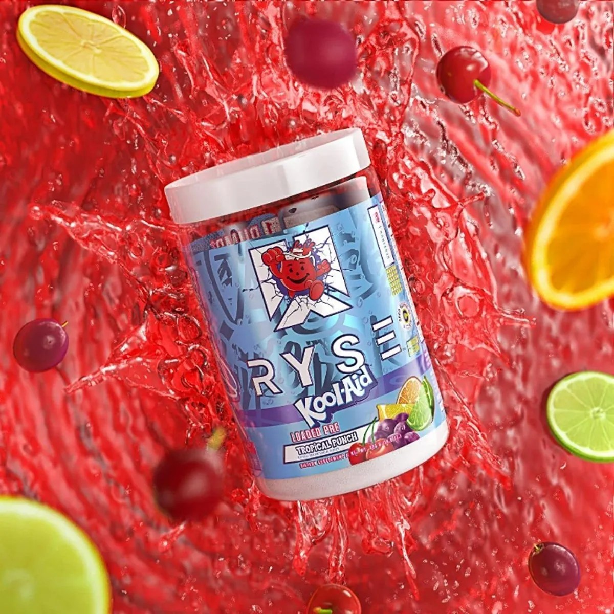 Ryse Kool Aid Pre Workout 30 Servicios Pre Entreno Sabor Kool-aid