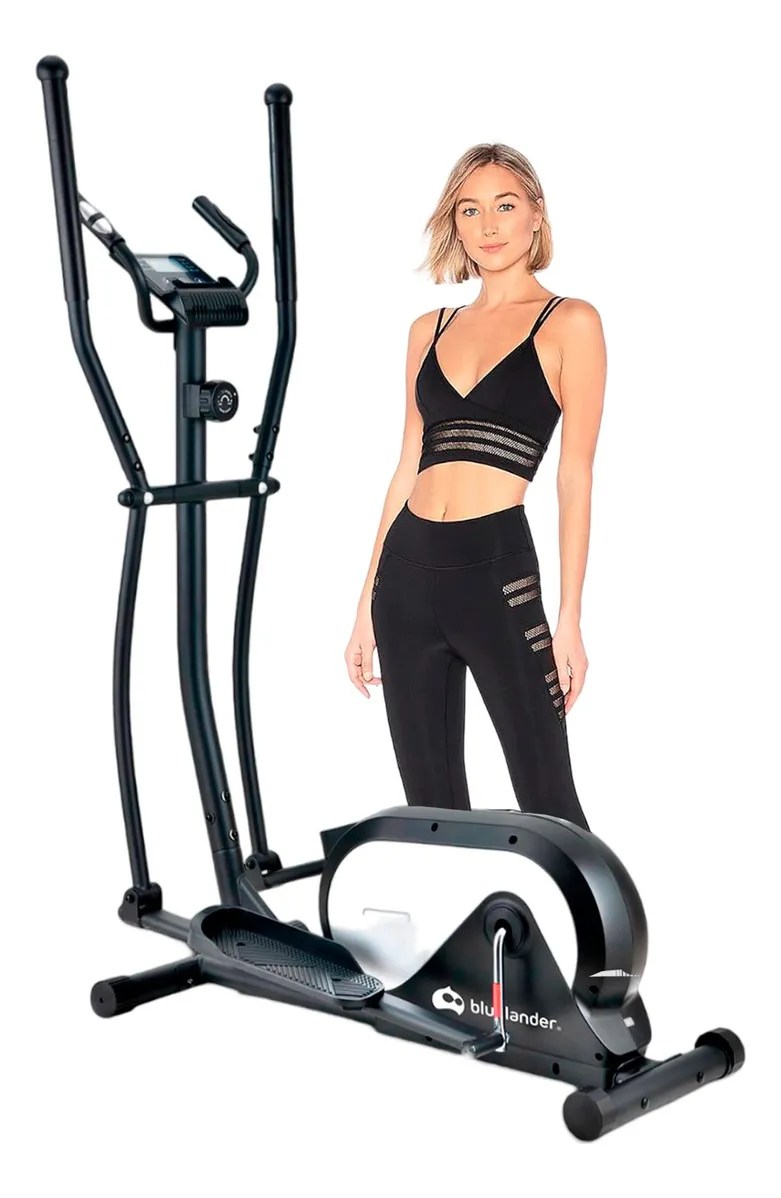 Elíptica Eléctronica Eliptic Trainer Gym Fitness Prefesional Color Negro