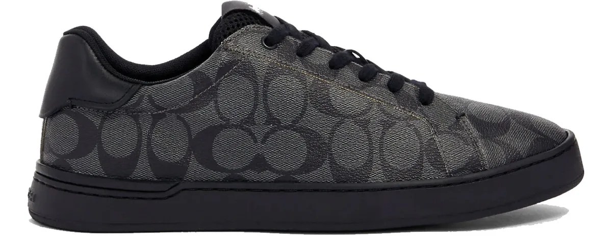 Tenis Hombre Coach Original Monogramas Clip Low Top Sneaker