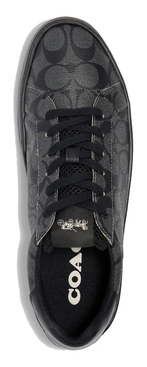 Tenis Hombre Coach Original Monogramas Clip Low Top Sneaker