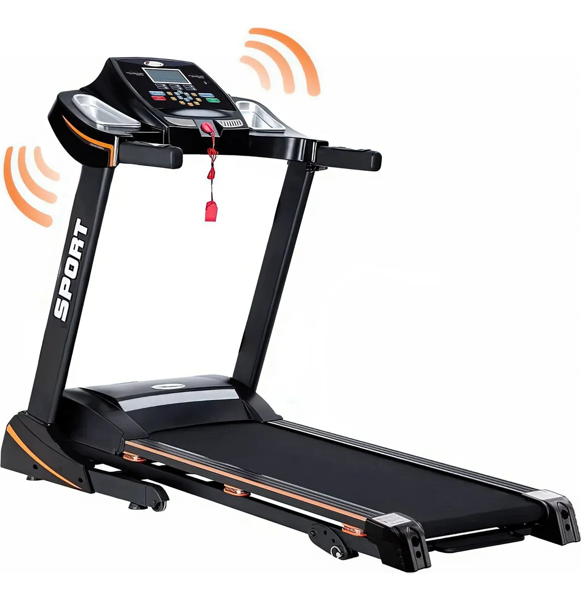Caminadora Electrica Profesional Centurfit 2.5hp Plegable Color Negro