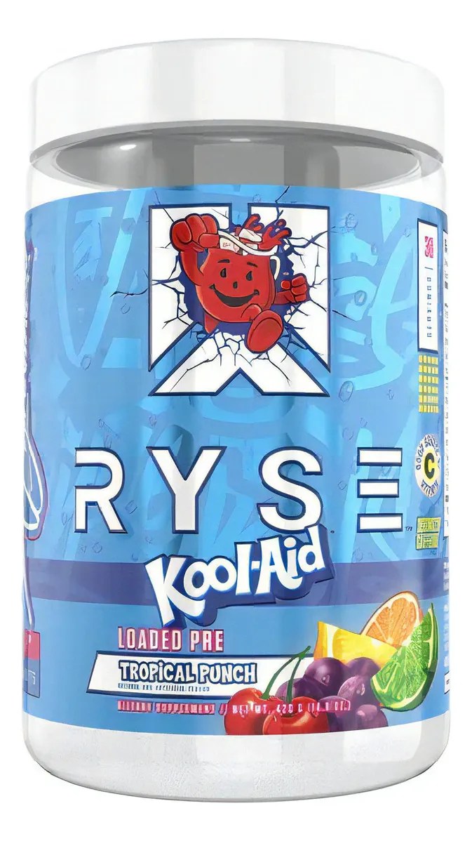 Ryse Kool Aid Pre Workout 30 Servicios Pre Entreno Sabor Kool-aid