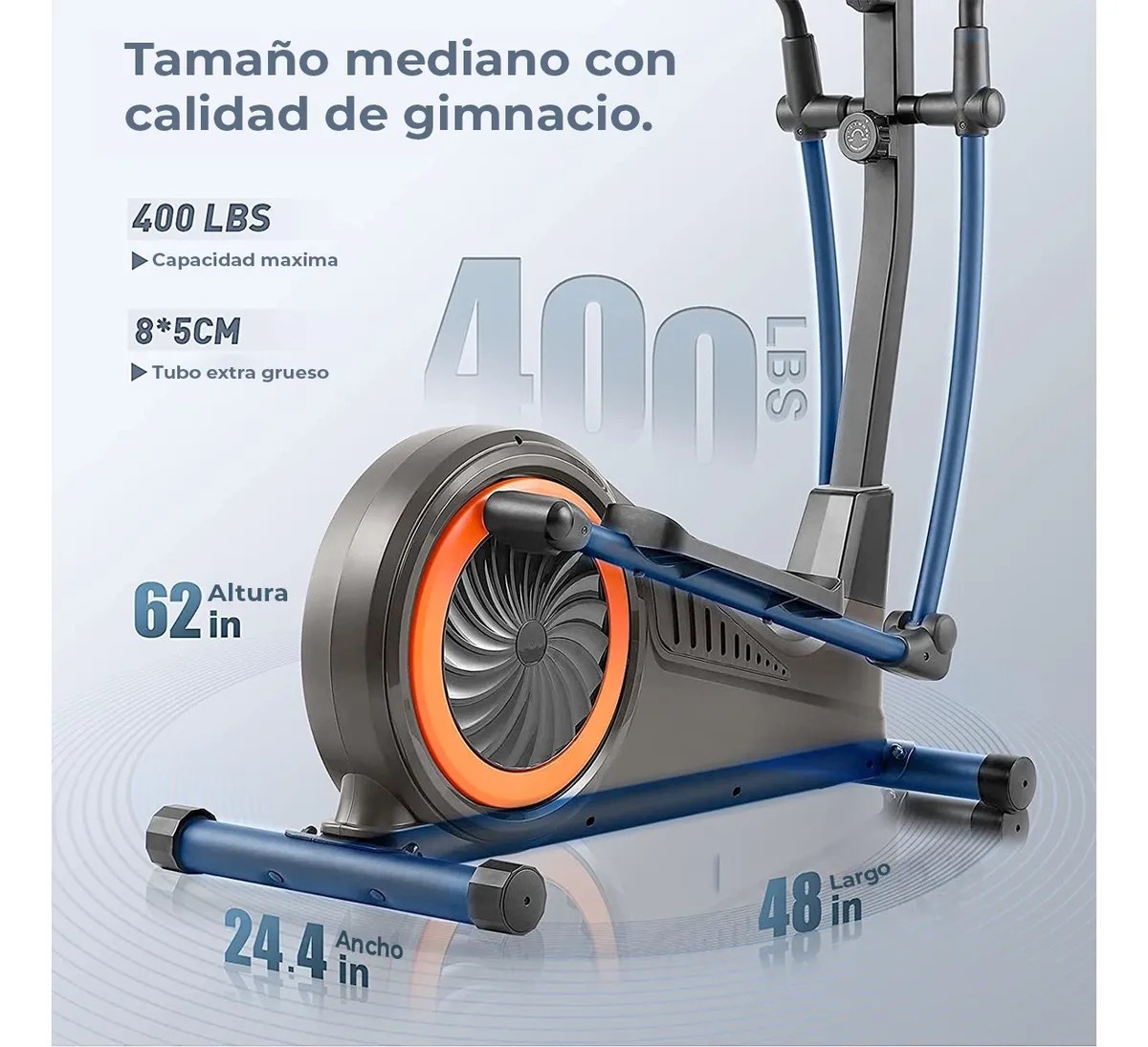 Bicicleta Eliptica Ejercicio Hogar Magnetica 16 Niveles