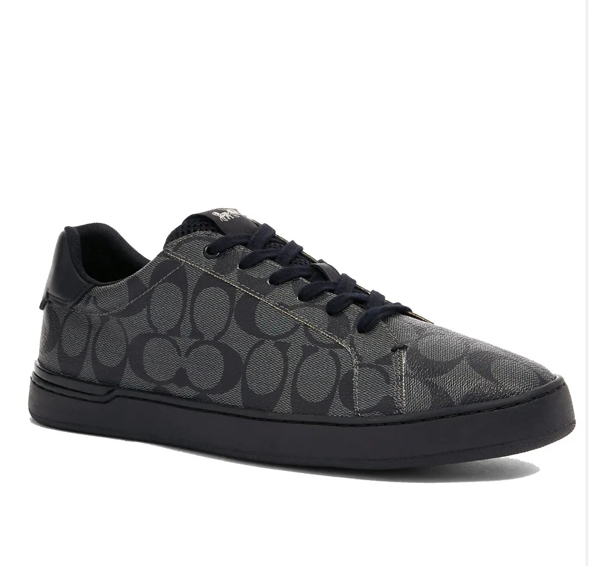 Tenis Hombre Coach Original Monogramas Clip Low Top Sneaker