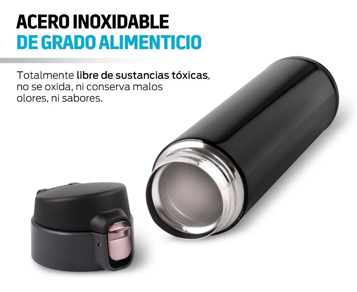 Redlemon Termo para Café de Acero Inoxidable 420 ml 2 Piezas, Set de 2 Vasos Térmicos de Doble Pared con Tapa Hermética