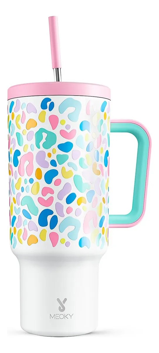 Meoky Vaso Térmico De Acero Inoxidable Con Calor/frí 40oz