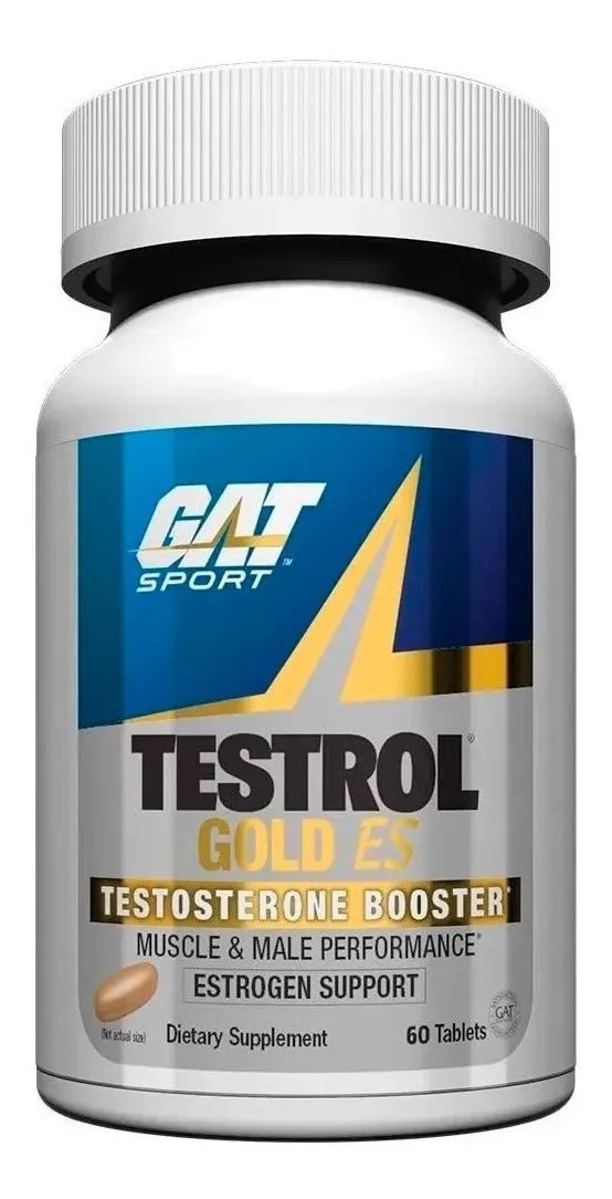 Testrol Gold Es 60 Tabletas 90gr Testosterone Booster Gat Sport