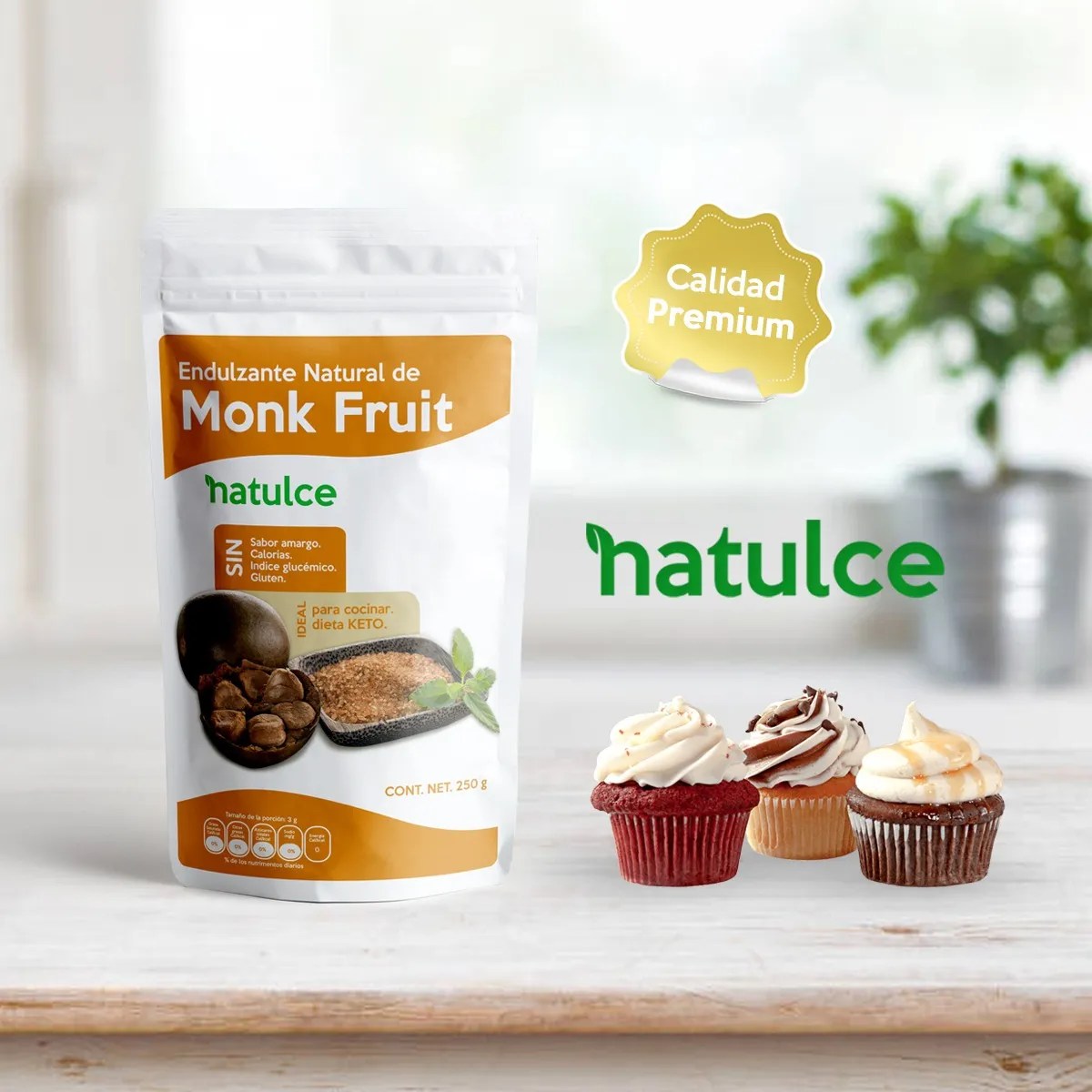 Monk Fruit 5kg Natulce Endulzante Keto Fruto Del Monje 0kcal