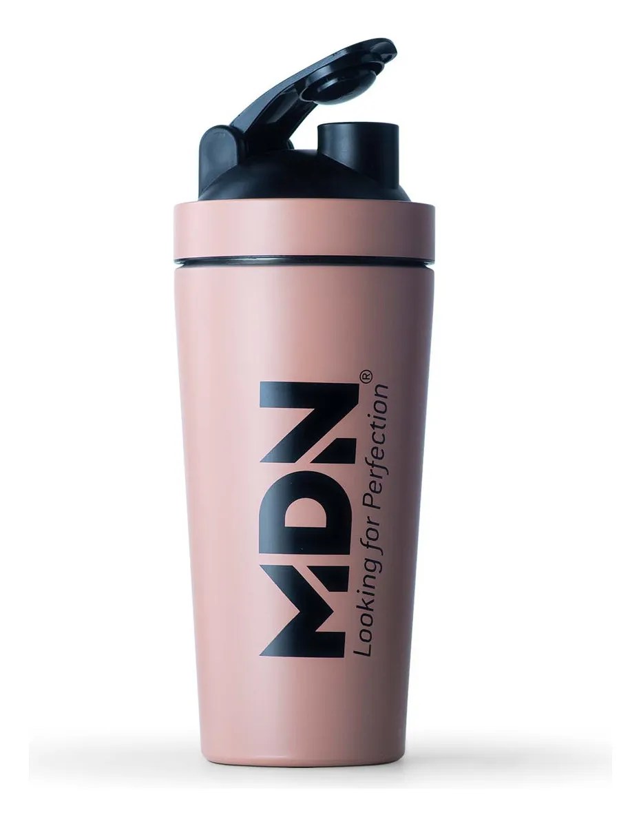 Vaso Shaker Aluminio Mdn Sports Mezclador De Proteína de 750ml.