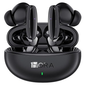 Audífonos in-ear inalámbricos 1Hora AUT205 Negro Auriculares Inalambricos Bluetooth 5.3 con Microfono Audífonos in-ear inalámbricos 1Hora AUT205 Negro Auriculares Inalambricos Bluetooth 5.3 con Microfono