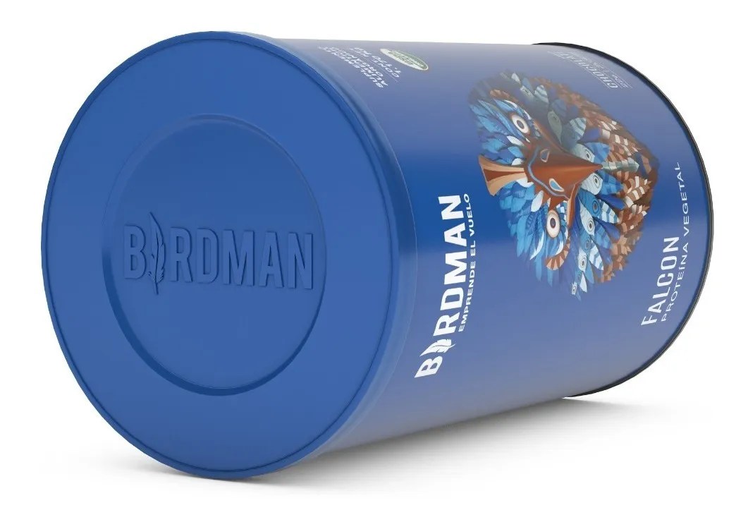 Proteína Vegetal Orgánica Falcon Protein 1.170kg Birdman Sabor Chocolate