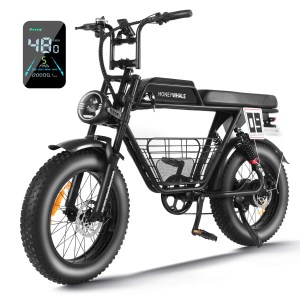 Honey Whale K7 Bicicleta Eléctrica para Adultos, Moto Bicicleta de Montaña de 7 Velocidades, Potencia del Motor 1080 W, Velocidad Máxima 48KM/H, Batería (48V, 15AH), Autonomía 40-45KM Honey Whale K7 Bicicleta Eléctrica para Adultos, Moto Bicicleta de Montaña de 7 Velocidades, Potencia del Motor 1080 W, Velocidad Máxima 48KM/H, Batería (48V, 15AH), Autonomía 40-45KM