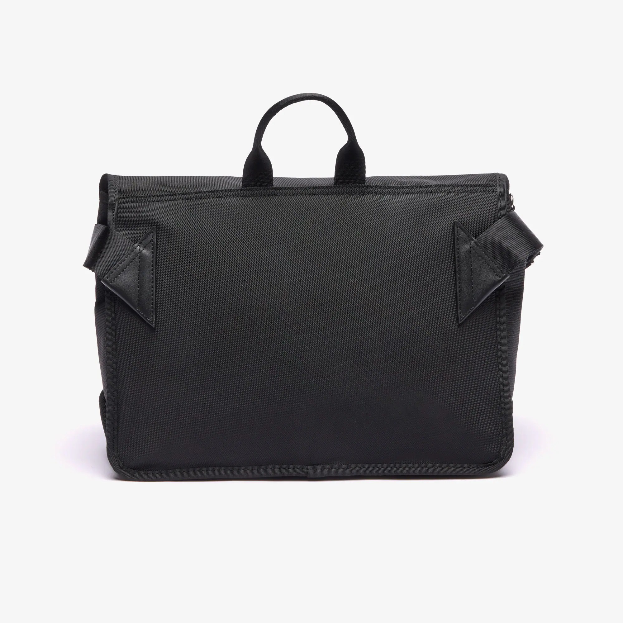 Messenger bag Lacoste de material sintético con broche de cierre para hombre