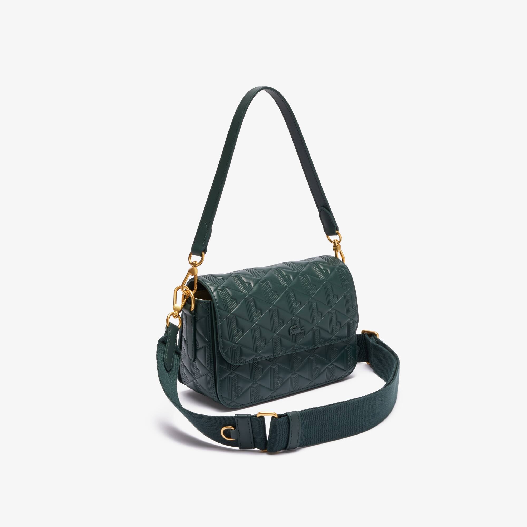 Lacoste Bolso de Mensajero de Piel Maheki para Mujer