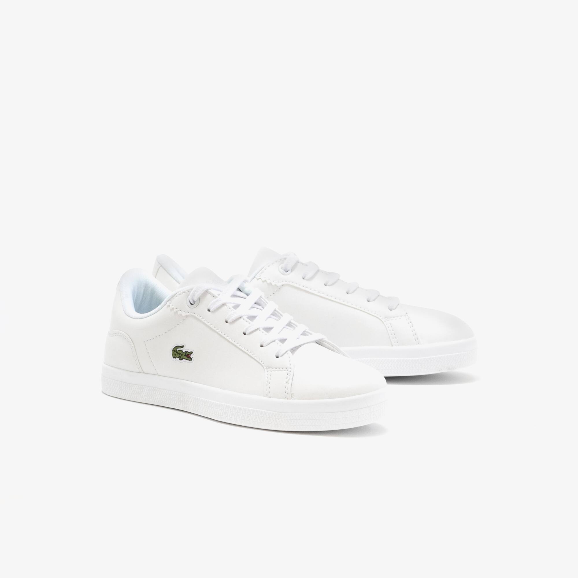 Lacoste Sneakers Lerond para niños en piel y malla transpirable