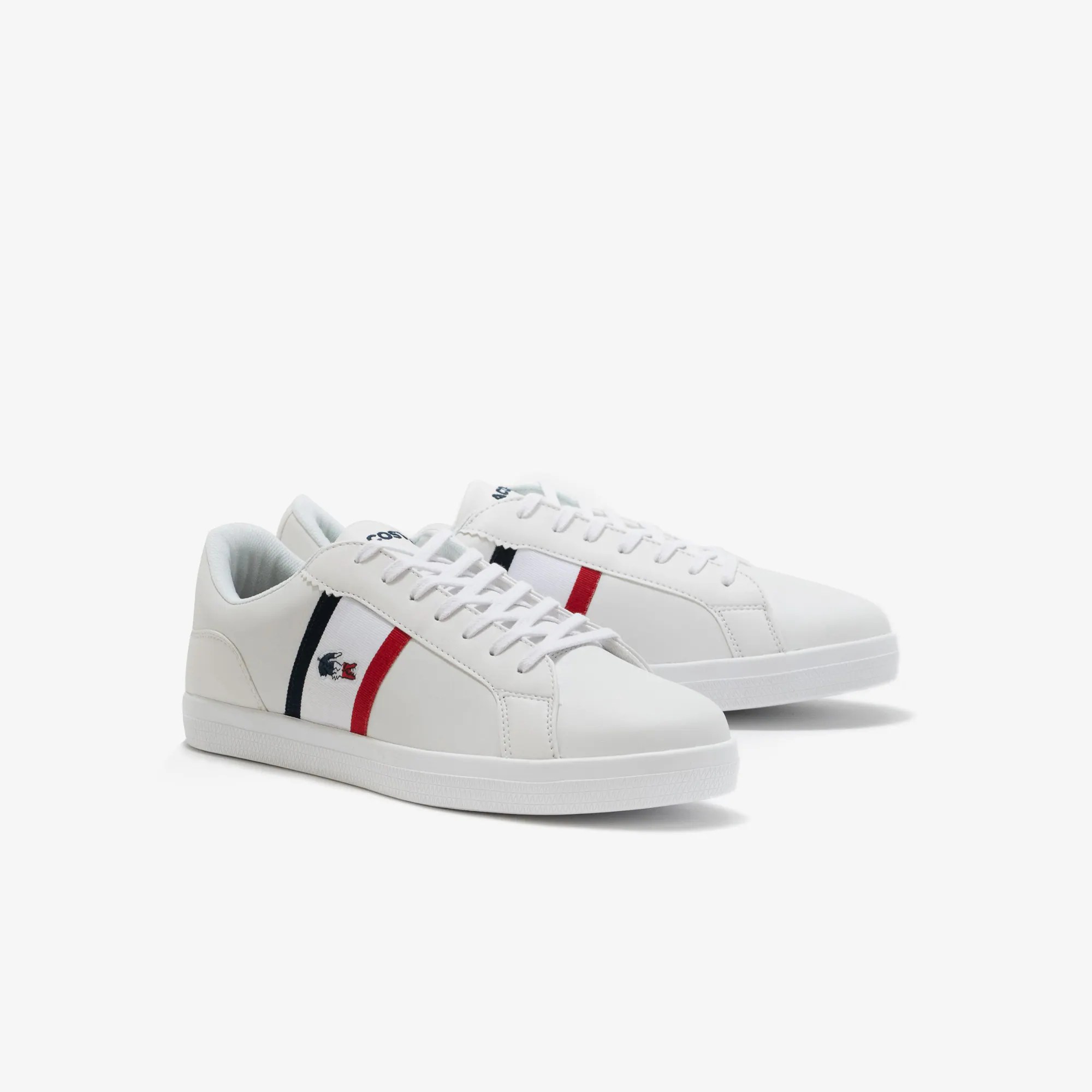 Lacoste Sneakers Lerond tricolor en piel y material sintético
