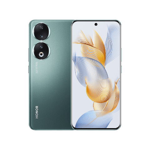 HONOR 90 8GB+256GB Verde Esmeralda,200MP Cámara Ultra clara, Pantalla AMOLED curva, Dual Sim