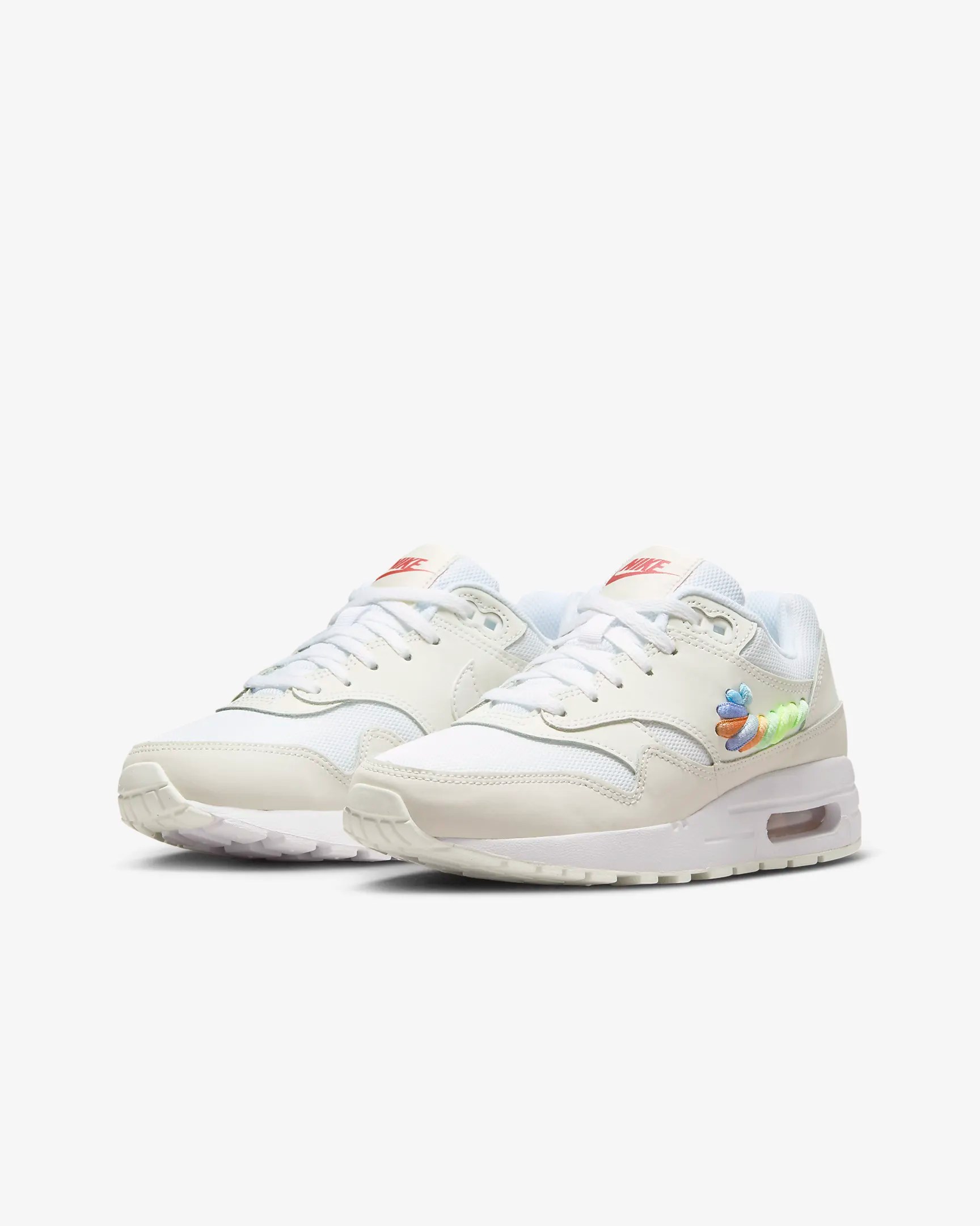 Tenis para niños grandes Nike Air Max 1 SE – Blanco