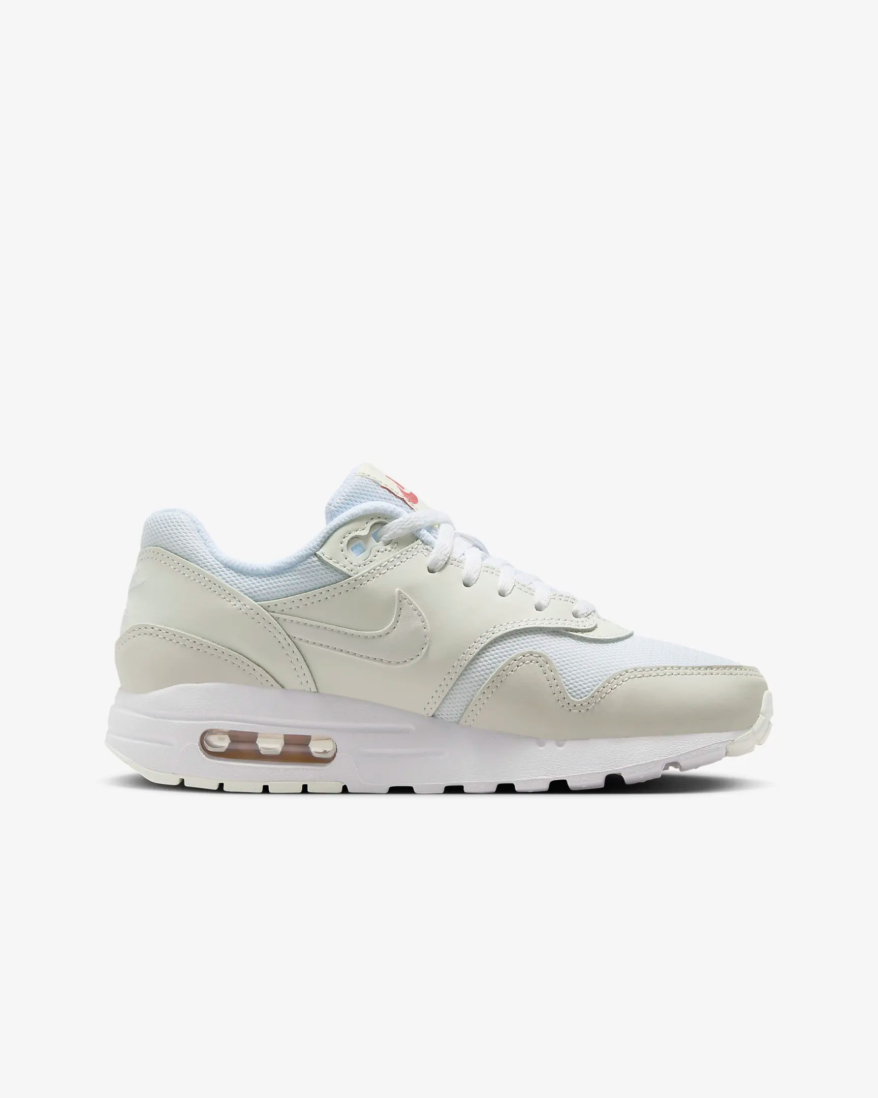 Tenis para niños grandes Nike Air Max 1 SE – Blanco