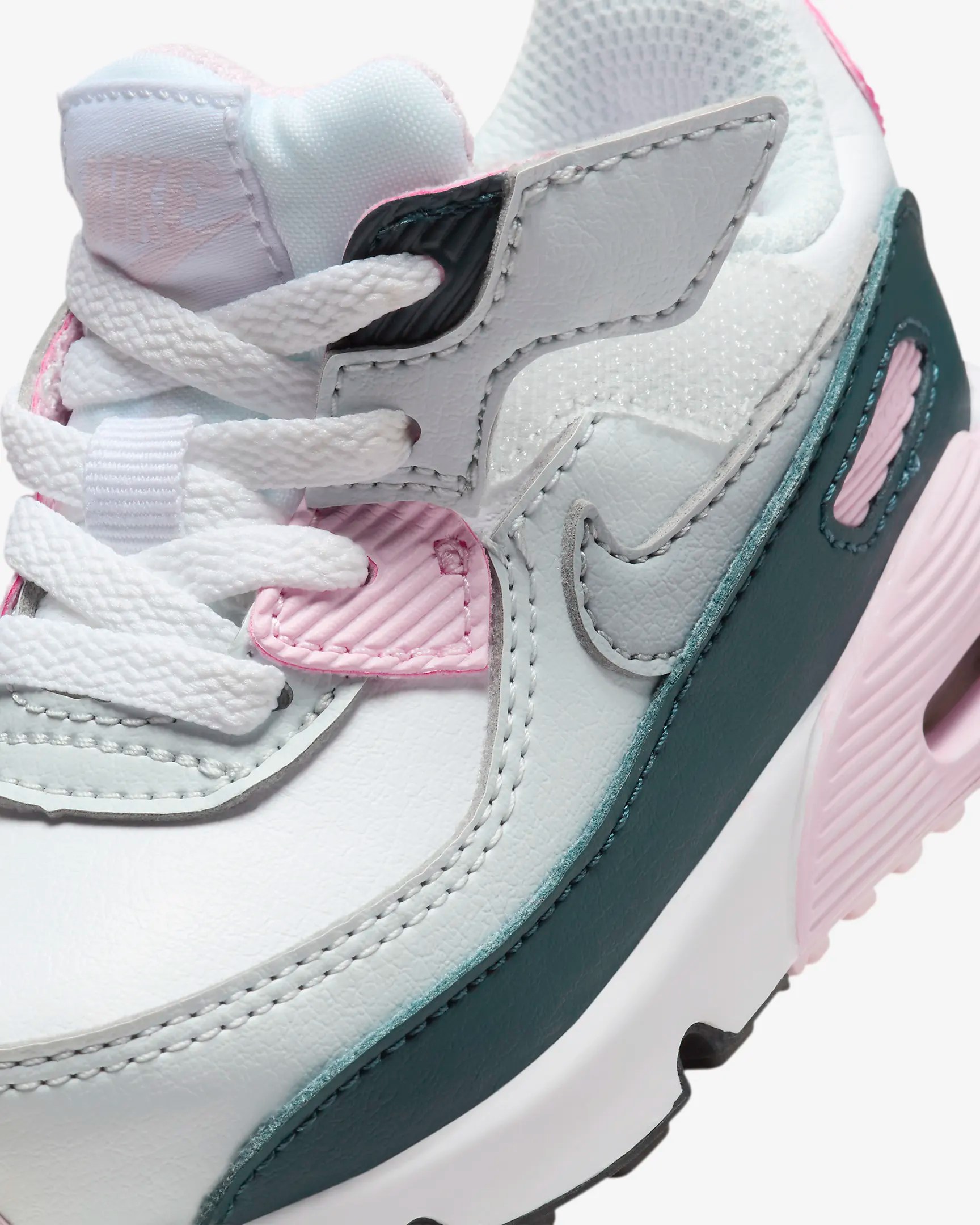 Tenis para bebé e infantil Nike Air Max 90 EasyOn – Blanco
