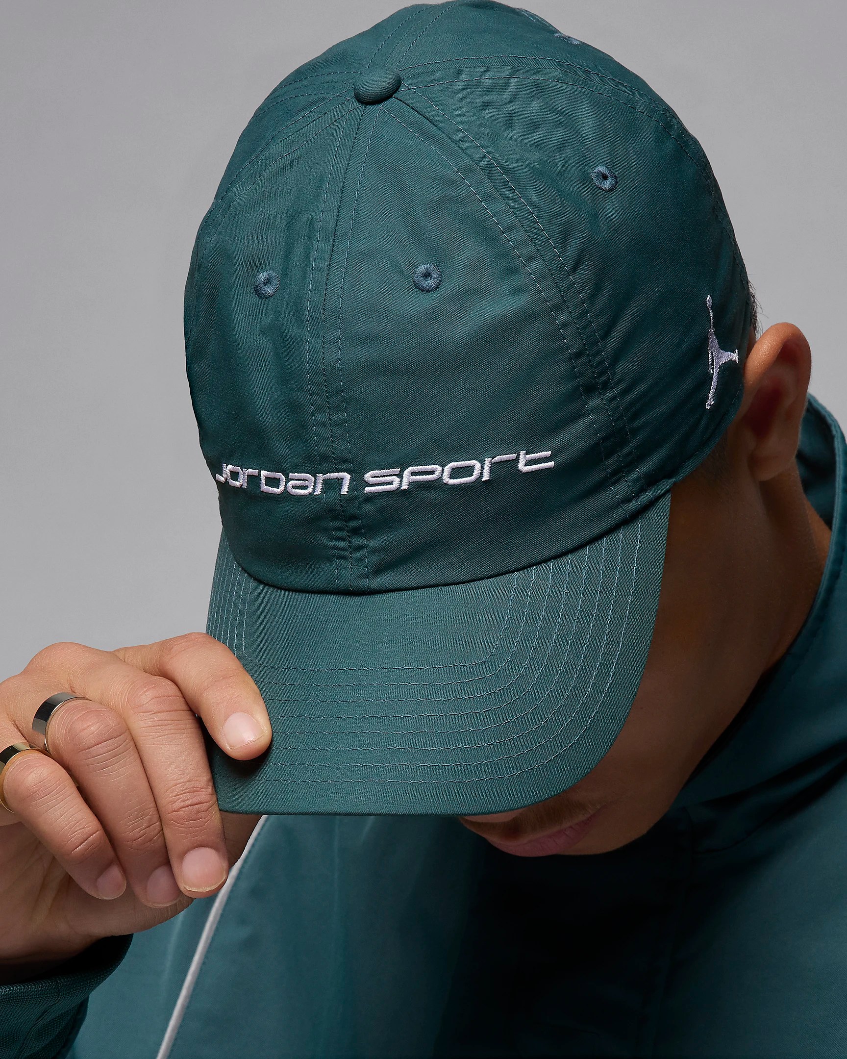 Gorra sin estructura Jordan Club – Verde