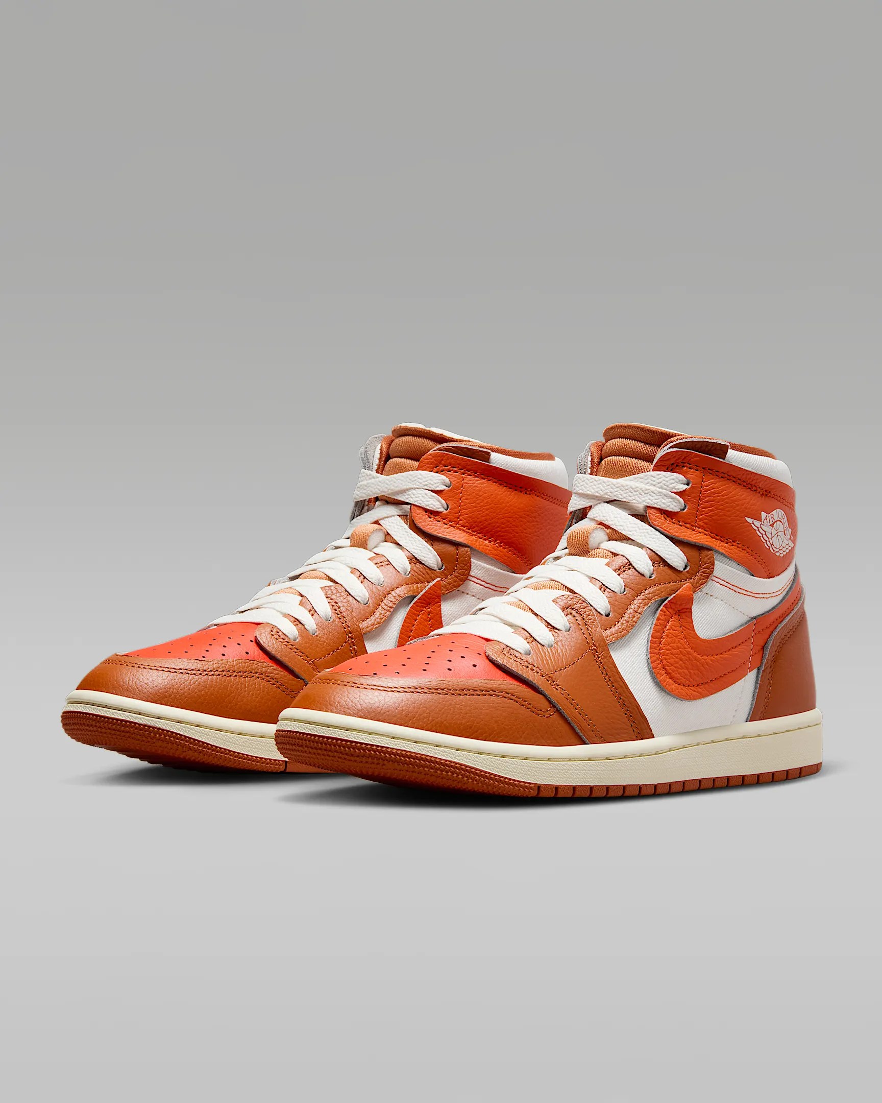 Tenis para mujer Air Jordan 1 High Method of Make – Naranja