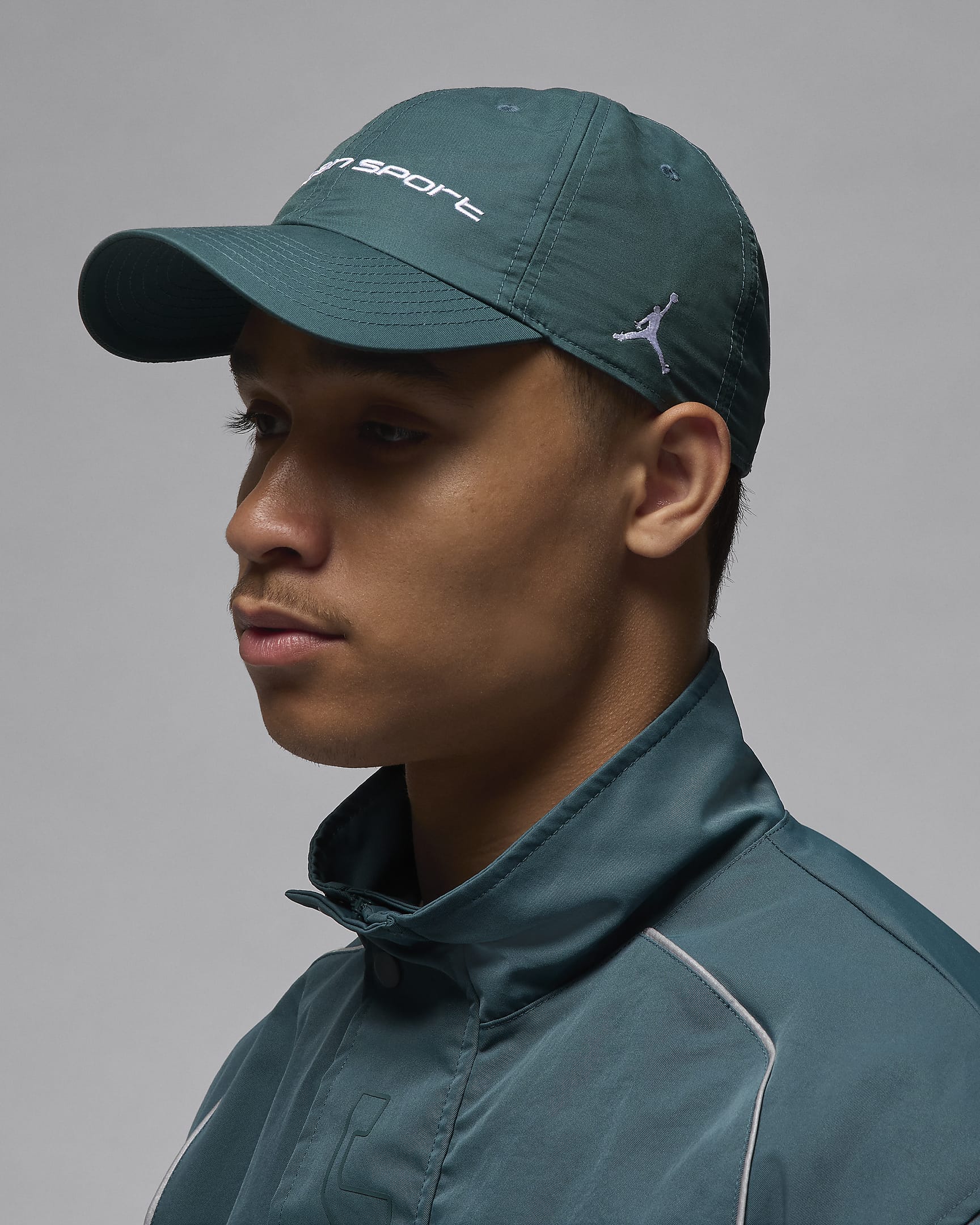 Gorra sin estructura Jordan Club – Verde