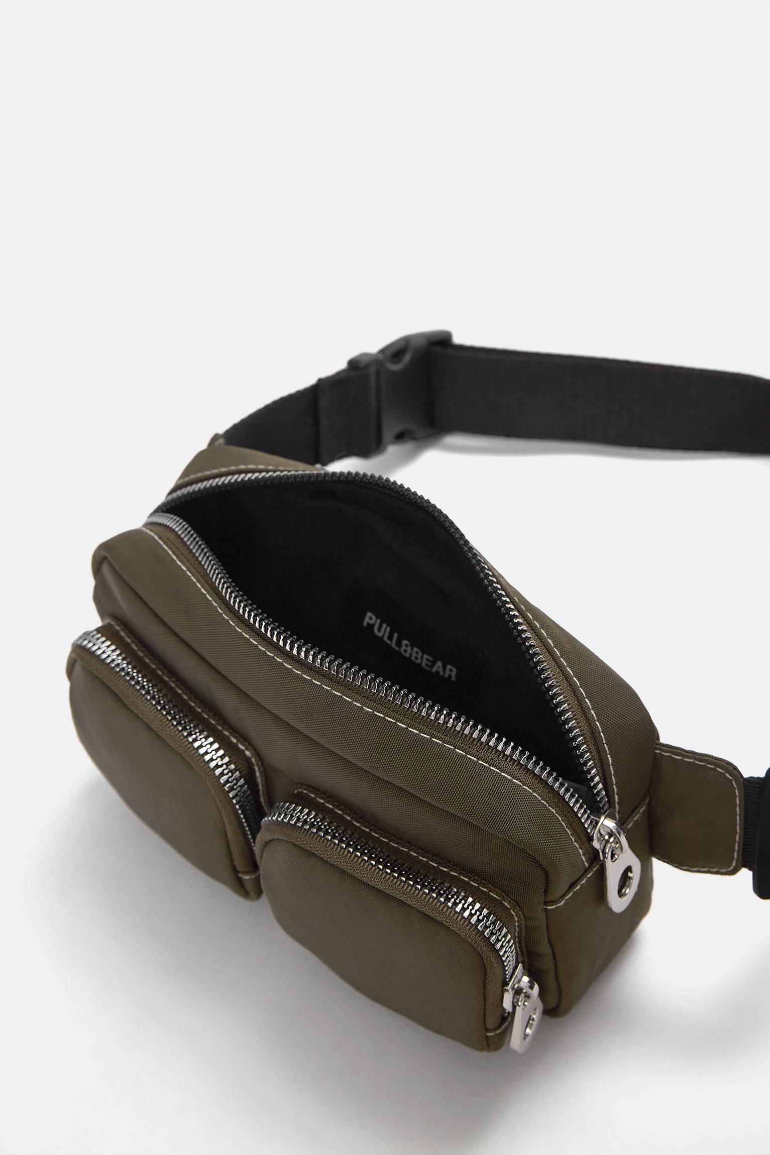 Cangurera bolsillos nylon – PULL&BEAR