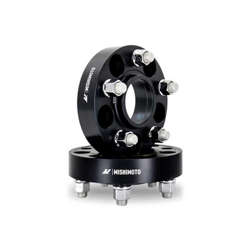 Mishimoto Wheel Spacers – 5X114.3   70.5   20   M14 – Black