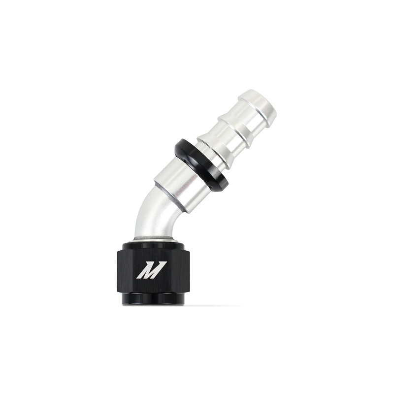 Mishimoto 45-Degree Push Lock Fitting