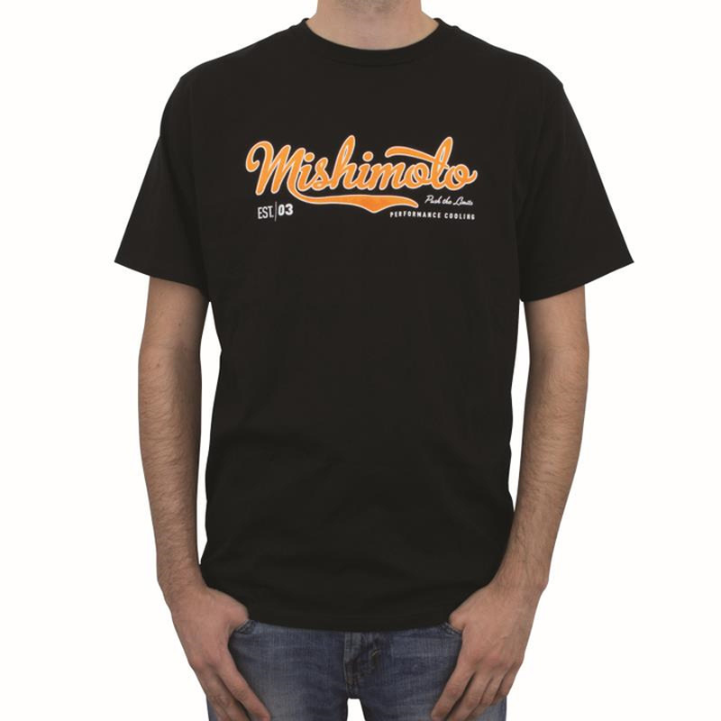 Mishimoto MEN’S ATHLETIC SCRIPT T-SHIRT, Medium