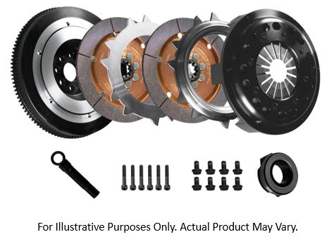 DKM MR  CLUTCH KIT – 7.25 CERAMIC TWIN DISC W/ F Cooper S, JCW Mi