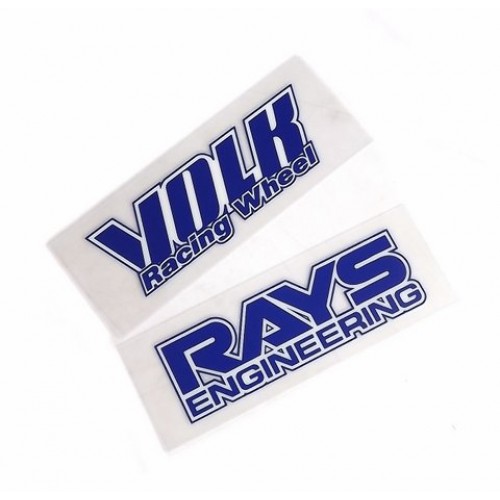 RAYS No.16 VOLK RACING TE37 REPAIR DISK STICKER