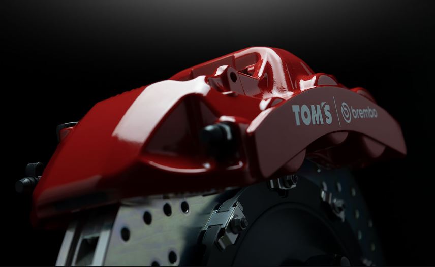 TOMS GR Yaris Brake System TOMS Ã— Brembo Front