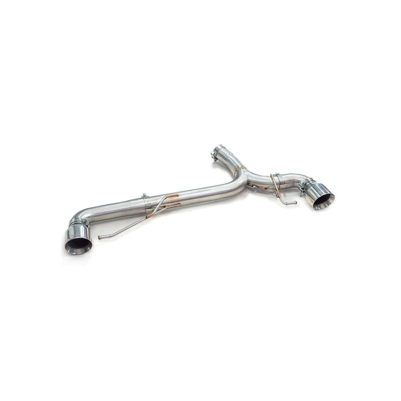 Cobra BMW 330e M-Sport G20 19- Non-Valved Venom Dual Exit Rear Section Backbox Delete – Carbon Fibre Tailpipes
