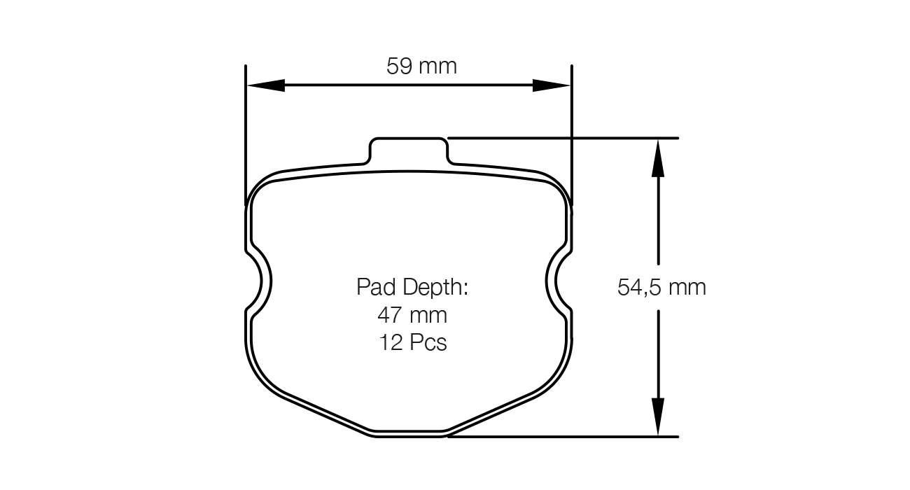 Pagid racing brake pads – RSL29