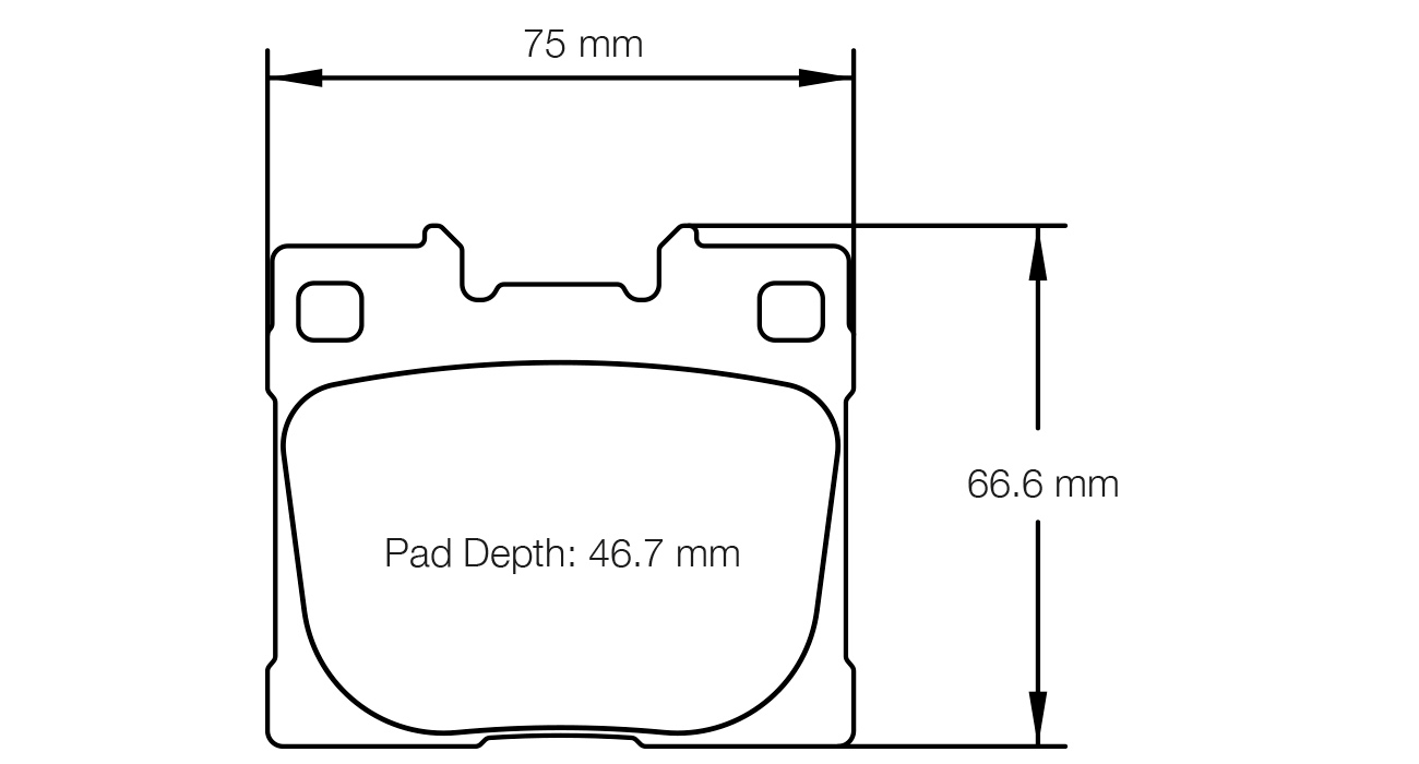 Pagid Racing Brake Pads RST6