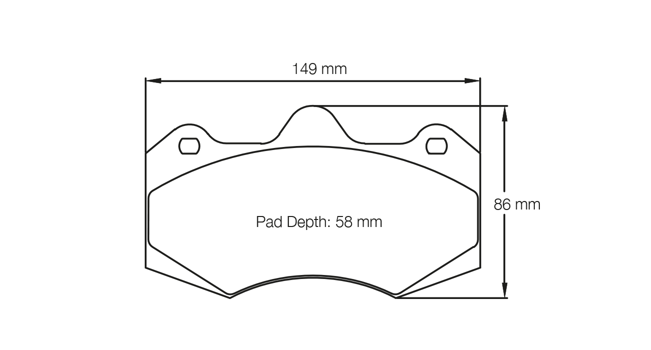 Pagid racing brake pads – RSL1