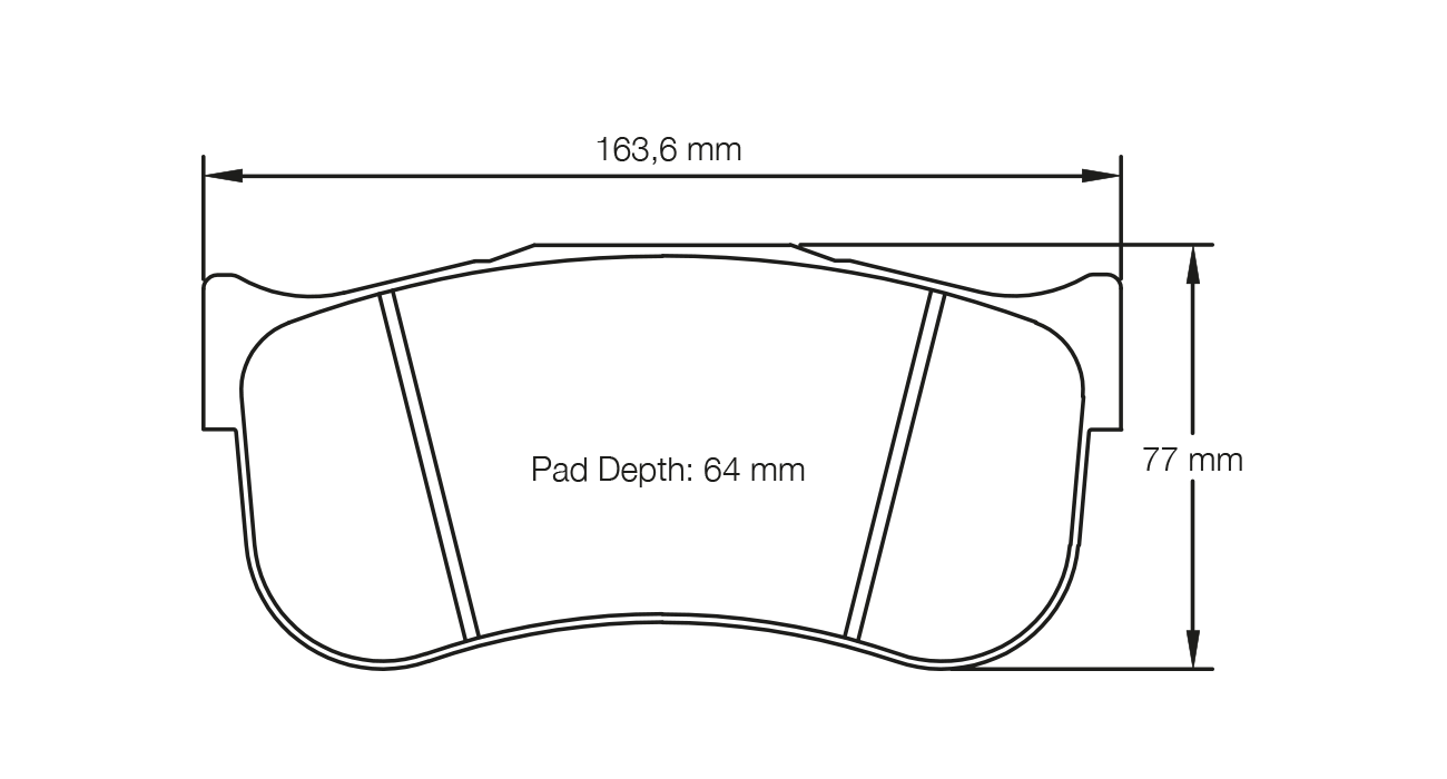Pagid racing brake pads – RSL1