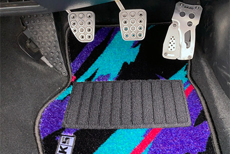 HKS 50th FLOOR MATS JZA80 FRONT SET OCP (LHD)