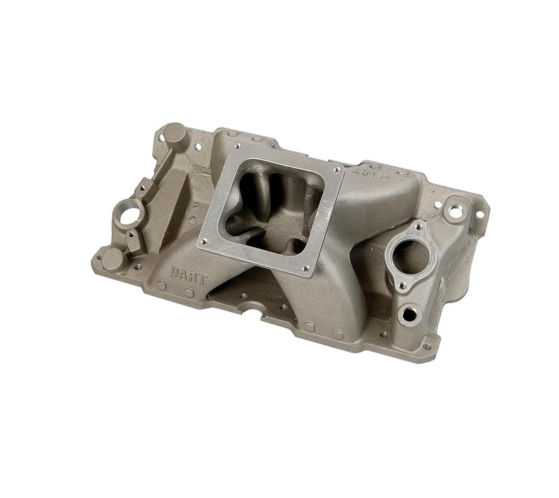 DART SBC 220 Race Series Manifolds DH:9.025 Carb Flange:4500