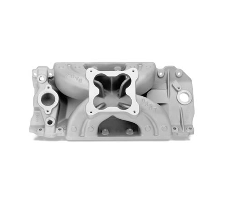 DART SBC 220 Race Series Manifolds DH:9.025 Carb Flange:4150